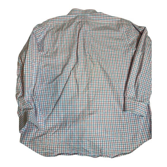 Vineyard Vines Slim Fit Tucker Shirt XXL 100% Cotton Multicolor Checkered Mens - Picture 7 of 9